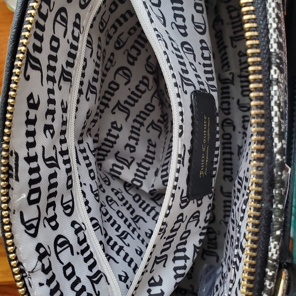 Juicy Couture Gothic Status Black Crazy For You Dome Satchel New. - Picture 5 of 8